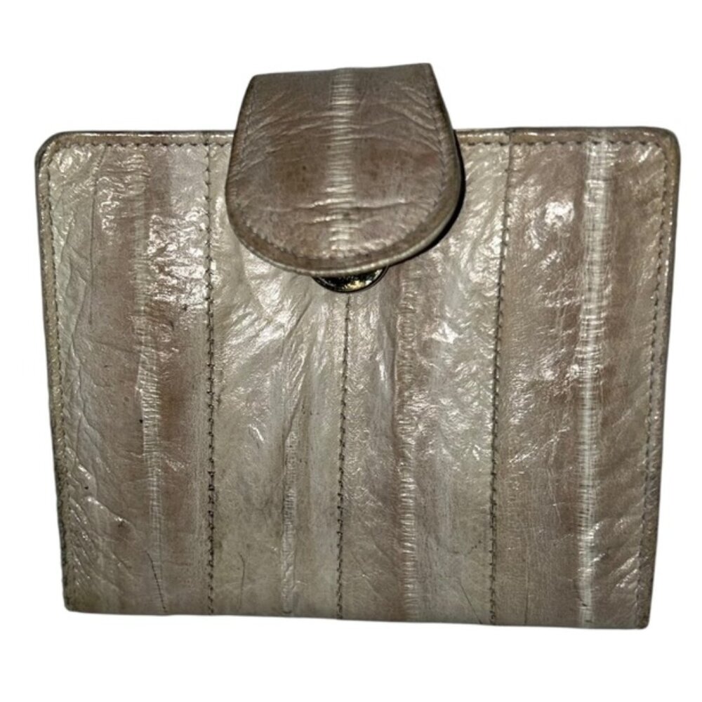 Khaki EEl Skin NEW ID card Credit card wallet